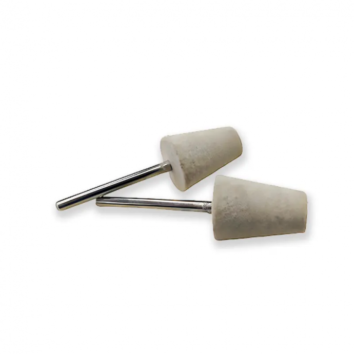 Felt on stem conical shape