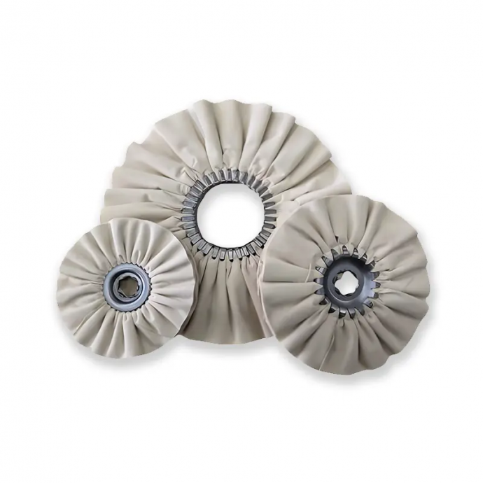 Natural ventilated cotton polishing discs