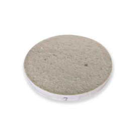 Polishing felt white diameter 125mm