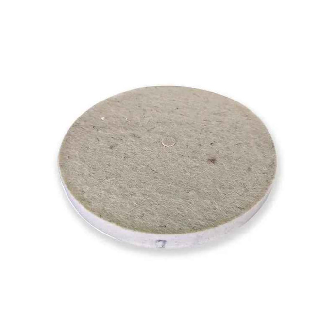 Polishing felt white diameter 150mm