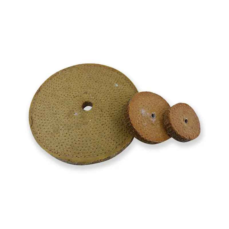5 mm sewn sisal/coton discs - Impregnant