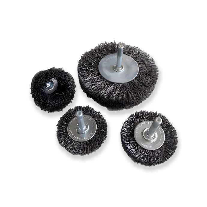 METALLIC BROSSE Stahldraht auf Stab Ø6mm.