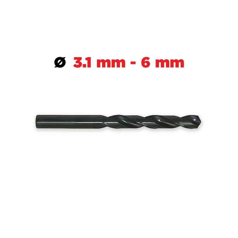 HSS 960 Drills quick steel Ø 3.1 to 6 mm.