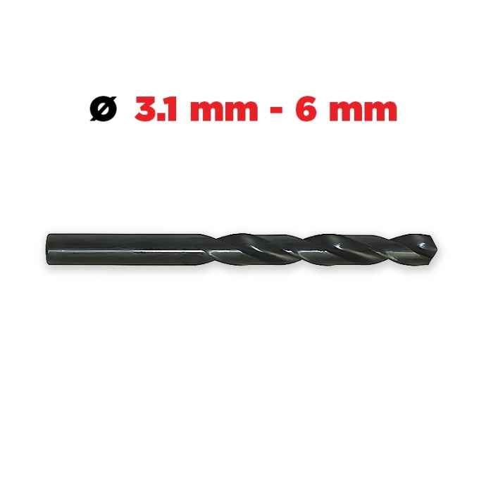 HSS 960 Drills quick steel Ø 3.1 to 6 mm.