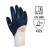 NITRILE GANTS coated cotton support - Aerated back