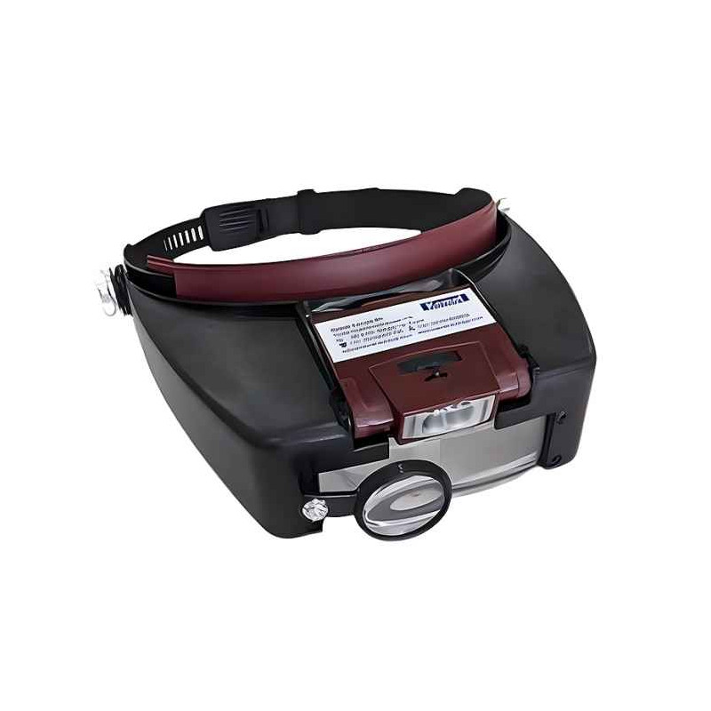 LUNETTE LOUPE serre tête avec LED